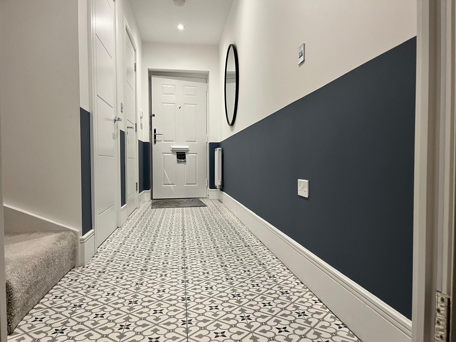 Interior decorating work